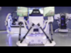 42-Zoll-Triple Ultra VR-Rennledersitze mit 3 Bildschirmen Rennmaschine zum Verkauf