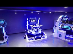 Custom Logo 2 Spieler VR Fantasy Ride Zeit Raum Simulator Doppelfahrt